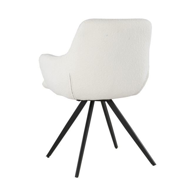 Livingfurn eetkamerstoel doreen boucle - 2 stuks 2658025 large