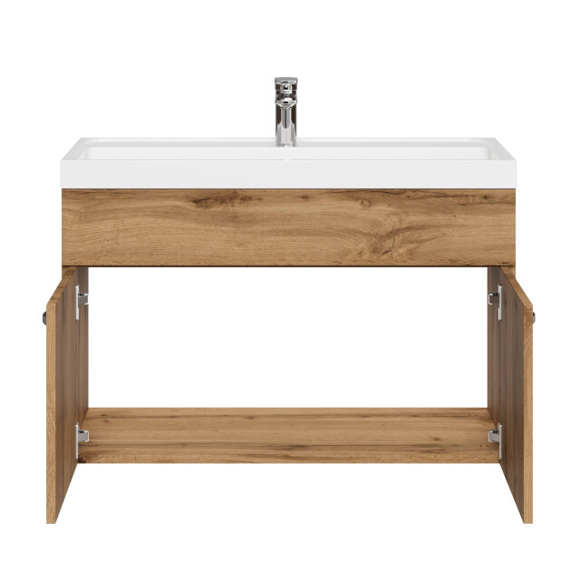 Badplaats Badkamermeubel set paso 01 80 x 40 cm - badmeubel met wastafel 3181375 large