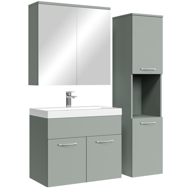 Badplaats Badkamermeubel set montreal 60 cm mat badmeubel met 3242537 large