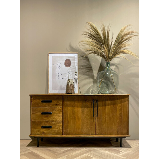 Livingfurn dressoir elias 152cm mangohout 2061615 large