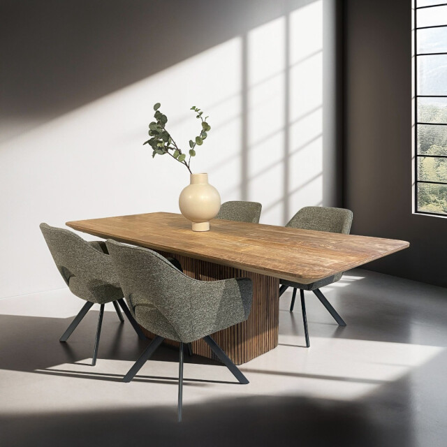 Livingfurn eetkamerstoel helen turtle - set van 2 3040561 large