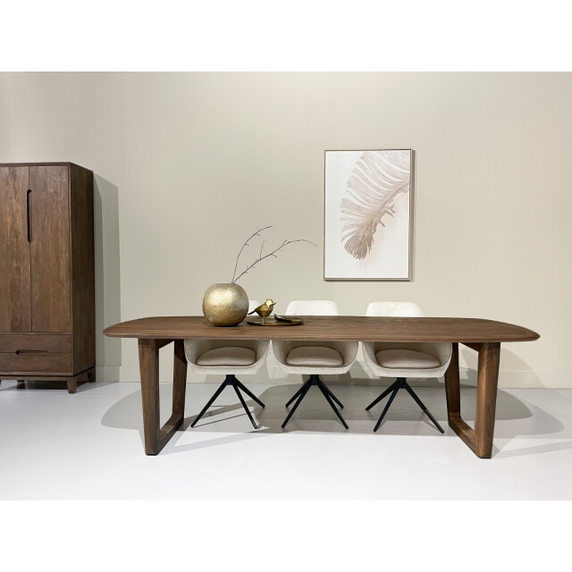 Livingfurn kabinetkast cortez 200x75x40 cm mangohout 2936314 large