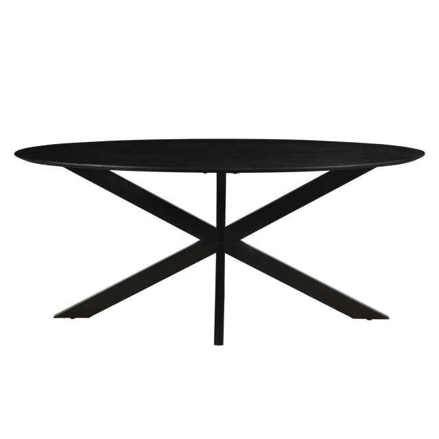 Livingfurn eetkamertafel oslo ovaal acasia hout 180 cm - 2059214 large