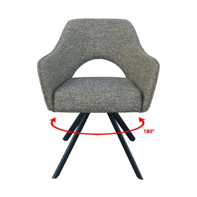 Livingfurn eetkamerstoel helen turtle - set van 2 3040561 large