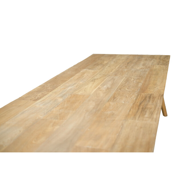 Livingfurn eetkamertafel tomar 220cm teakhout 2630759 large