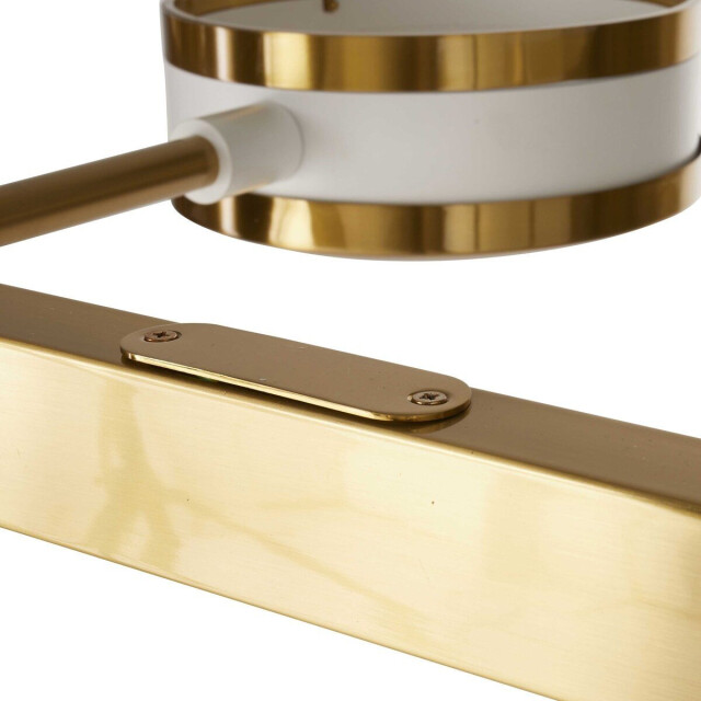 Signature Witte en gouden metalen lamp sonik 3216213 large