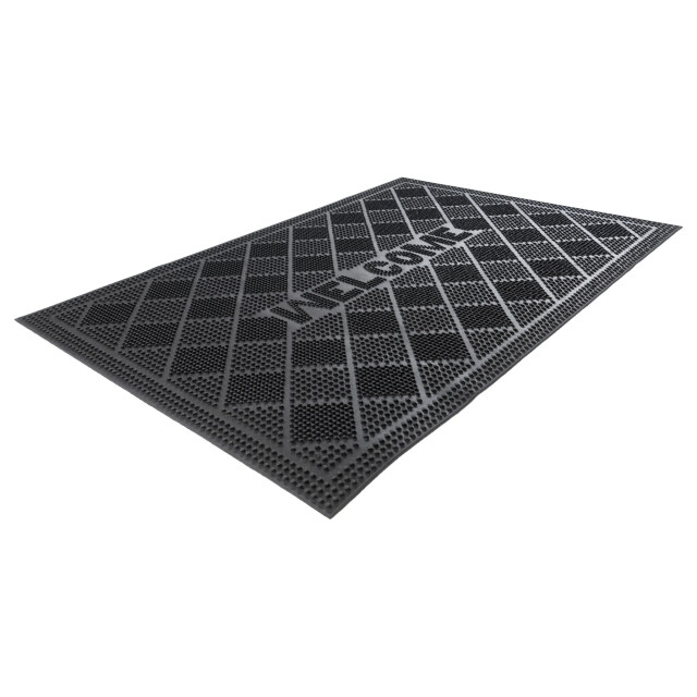 Muratap Rubber mat buitenmat – weerbestendig – deurmat voor buiten - 40x60 cm 3241412 large