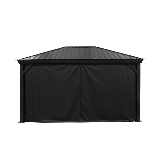 Sojag Aluminium paviljoen marsala 1014 met klamboe 298x423x278 cm - 3241967 large