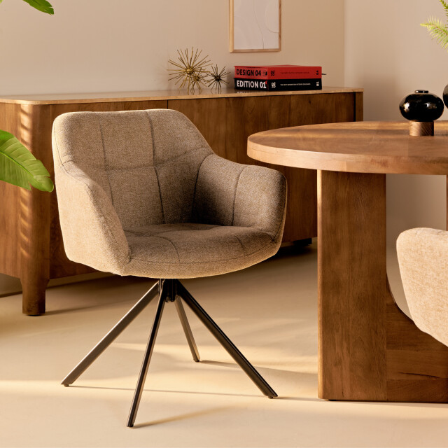 Multifurn 2x eetkamerstoel jesse linnen 3244138 large