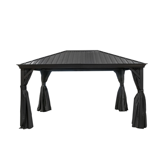 Sojag Aluminium paviljoen marsala 1014 met klamboe 298x423x278 cm - 3241967 large