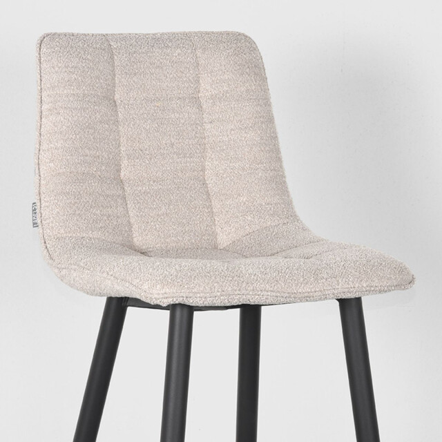 Label51 barkruk jelt naturel boucle 42x46x105 cm set van 2 3187651 large