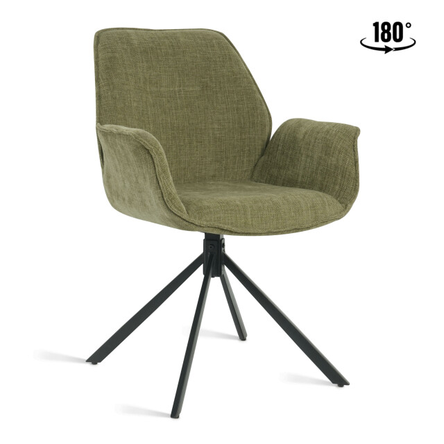 Multifurn 2x eetkamerstoel lenny stof mos 3244136 large