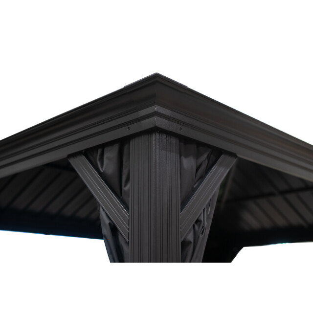 Sojag Aluminium paviljoen marsala 1014 met klamboe 298x423x278 cm - 3241967 large