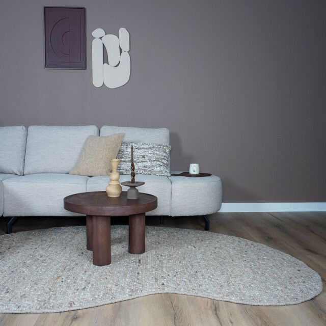 Veer Carpets Vloerkleed stone donker 417 organisch 160 x 230 cm 3242347 large