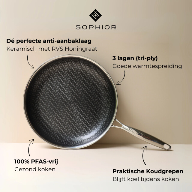 Sophior Hybride koekenpan 28cm 3202672 large