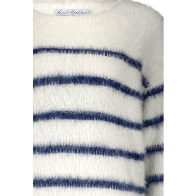 Red Button Fuzzy trui Fuzzy Trui Iindigo large