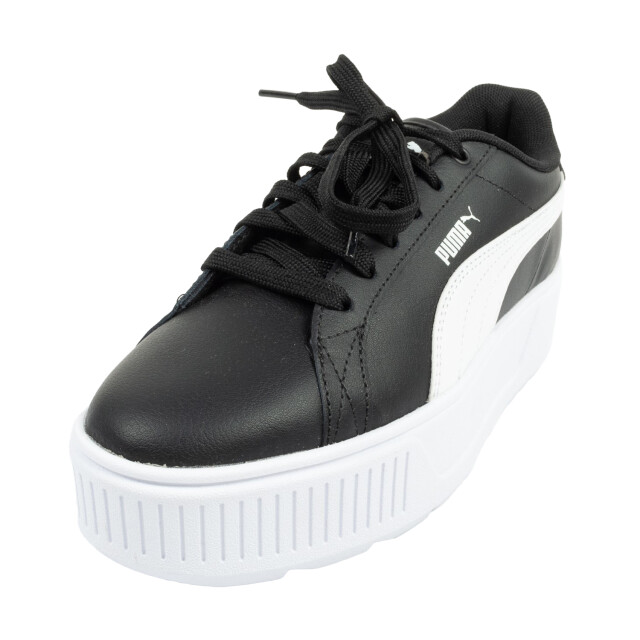 Puma Dames karmen leren trainers UTPP6870_black large