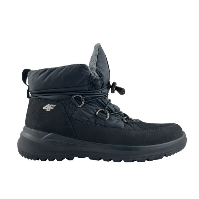 4F Dames obdh263 leren sneeuwlaarzen UTPP6643_black large