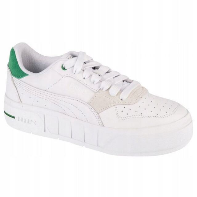 Puma Dames cali court match leren trainers UTPP6146_white large
