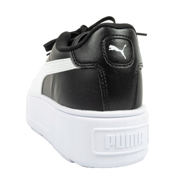 Puma Dames karmen leren trainers UTPP6870_black large