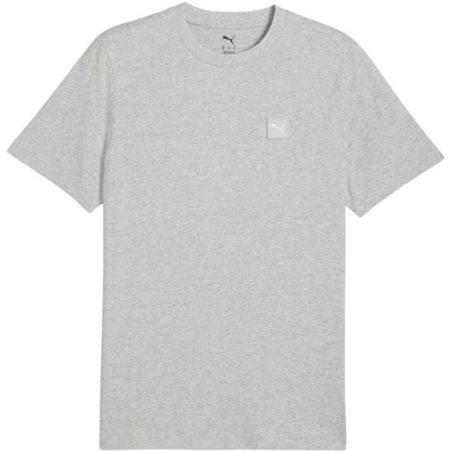 Puma Heren ess elevated t-shirt UTPP4971_grey large