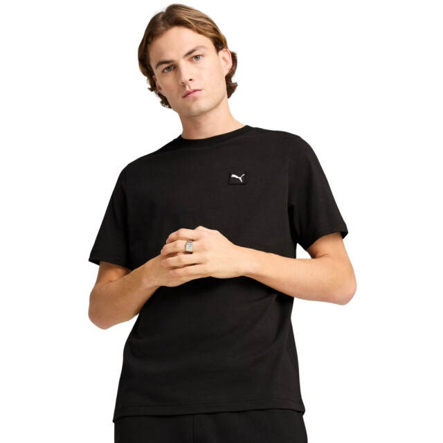 Puma Heren ess elevated t-shirt UTPP4971_black large
