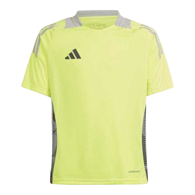 Adidas Kinderen/kinderen tiro 24 wedstrijd-t-shirt UTPP5225_yellow large