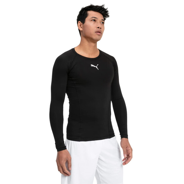 Puma Heren liga thermo top met lange mouwen UTPP4903_black large