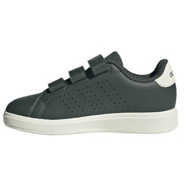 Adidas Kinderen/kinderen advantage cf star wars: de mandalorian ecologisch leren trainers UTPP5019_green large