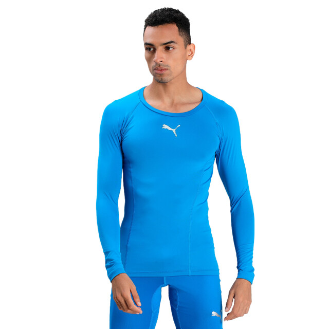Puma Heren liga thermo top met lange mouwen UTPP4903_blue large