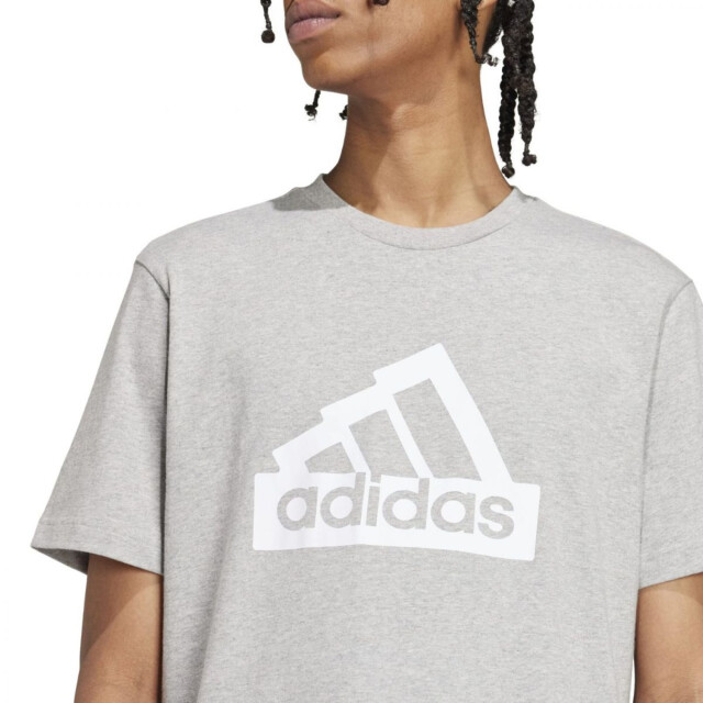 Adidas Heren modern essentials grafisch t-shirt UTPP4119_grey large