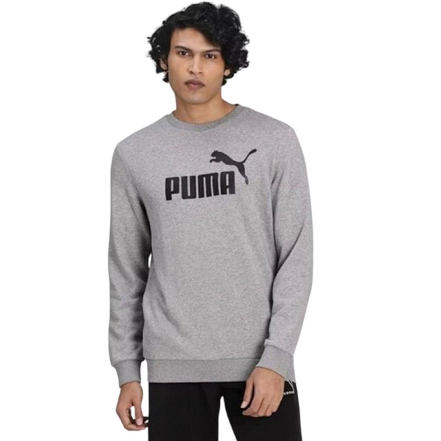Puma Heren ess sweatshirt met groot logo UTPP4209_greysilver large