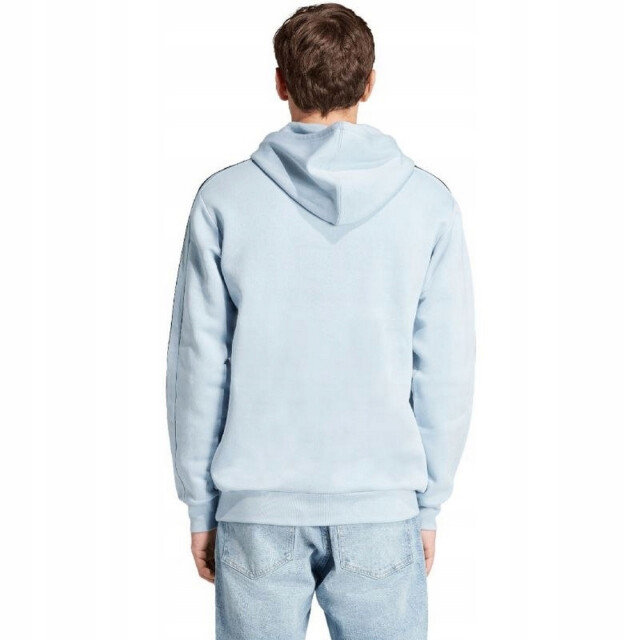 Adidas Heren essentials 3 stripes fleece hoodie UTPP3675_blue large