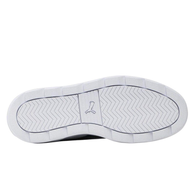 Puma Dames karmen leren trainers UTPP3494_white large