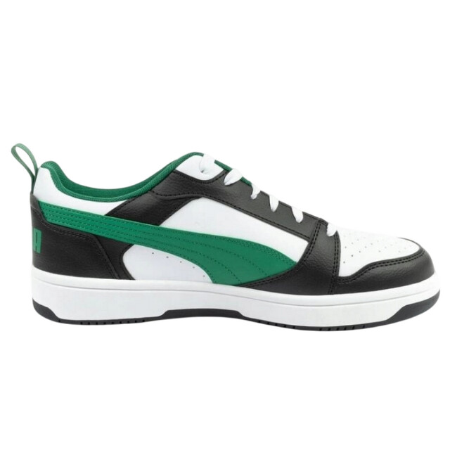 Puma Heren rebound v6 ecologisch leren trainers UTPP399_whiteblackgreen large