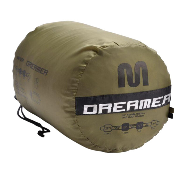 Meteor Dreamer 10168 linker ritsslaapzak UTPP4701_oliveblack large