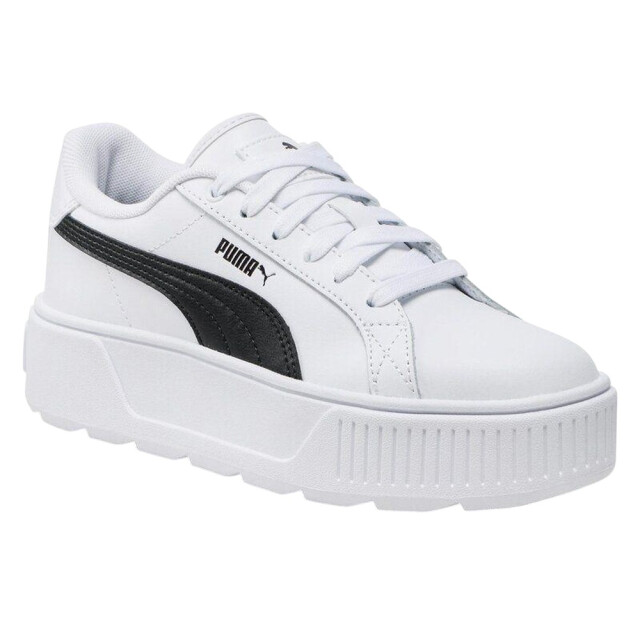 Puma Dames karmen leren trainers UTPP3494_white large
