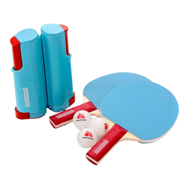 Meteor Sunrise tafeltennis set UTPP2477_bluered large