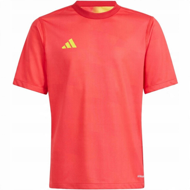 Adidas Kinderen/kinderen revolution 24 t-shirt UTPP3433_red large