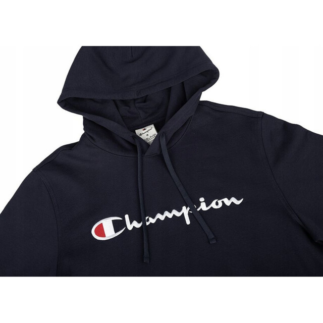 Champion Heren script logo hoodie UTMR460_navyblue large