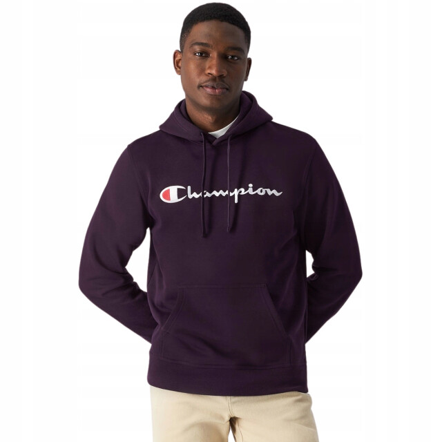 Champion Heren script logo hoodie UTMR460_violet large