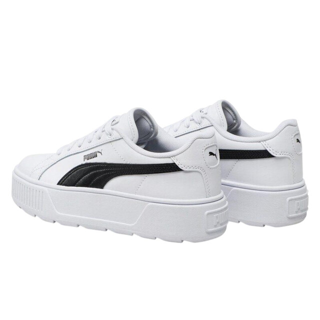 Puma Dames karmen leren trainers UTPP3494_white large