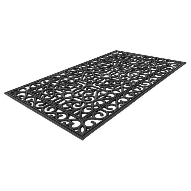 Muratap Lagos rubber deurmat buitenmat – slijtvast & 100% rubber- 45x75 cm 3241498 large