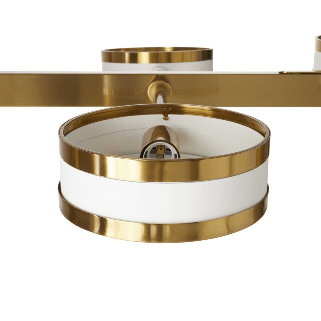 Signature Witte en gouden metalen lamp sonik 3216213 large