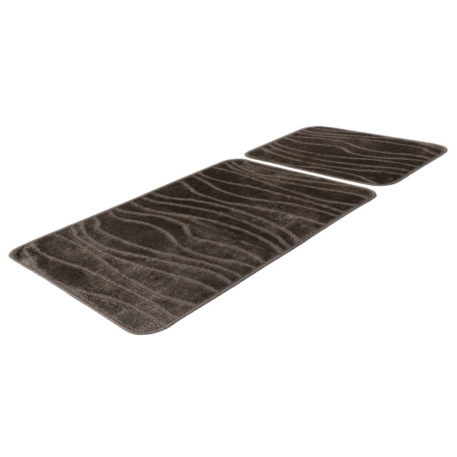 Muratap Bari badmat / toiletmat badkamer set 2-delig wasbaar anti-slip - 3241513 large