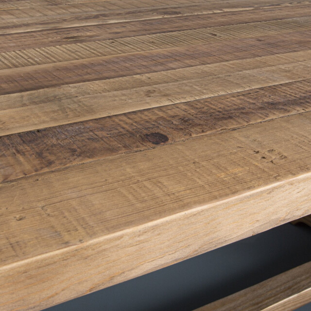 Signature Table à manger en pin massif pieds vieux bois l280 cm 3240928 large
