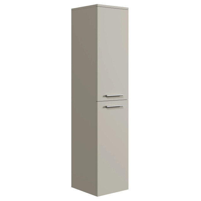 Badplaats Badkamerkast saturnus 35 x 35 x 130 cm beige hangende kolomkast 3242541 large