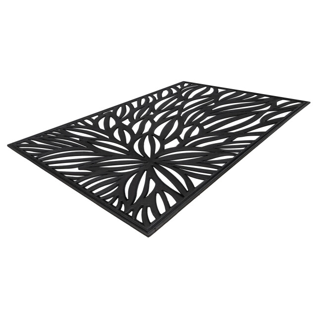 Muratap Lagos rubber deurmat buitenmat – slijtvast & 100% rubber- 45x75 cm 3241497 large
