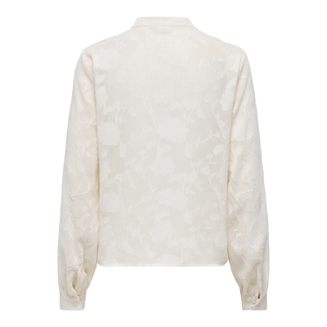 Jacqueline de Yong Jdygrace ls v-neck shirt wvn ecru 4309.03.0023 large