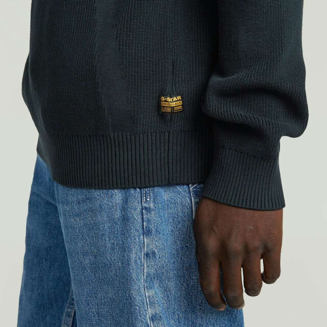 G-Star Structure half zip knit D26726-C868-C742 large